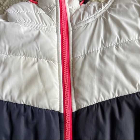 Superdry Team Fuji Hybrid Colour Block Zip Hoodie In Pink | Size 8 - Picture 13 of 14